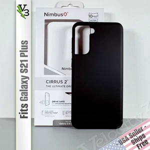 Nimbus9 Cirrus 2 Case for Galaxy S21 Plus - Black w/ Extra Metallic Red Buttons - Picture 1 of 17