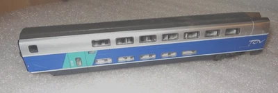 ECH Ho JOUEF  VOITURE  EXTREMITE  2 CL TGV DUPLEX    SANS BOITE - Photo 1/4