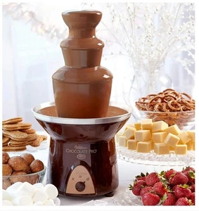 Wilton Chocolate Pro & Fondue Fountain 16" Tall 3-Tier 4 lb Capacity For Treats - Picture 1 of 7