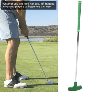 Mini Golf Putter Foldable Stainless Steel Rod Rubber Rod Head Golf Putter For Ki - Picture 1 of 12