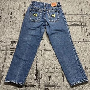 Vintage Levi’s Women’s 550 Classic Relaxed High Waisted Jeans Embroidered S 12 - Picture 1 of 18