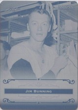 2012 Leaf JIM BUNNING National Exclusive Promo Printing Press Plate 1/1
