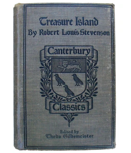 Treasure Island - Robert Louis Stevenson - 1903 Canterbury Edition, Illustrated  - Picture 1 of 12