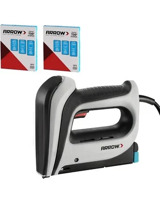Arrow Cordless Staple Gun Kit Electric Stapler 3750PC T50 1/4" 3/8" 1/2" Staples - Image 1 of 4