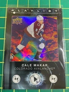 2024-25 Upper Deck Series 2 Playlist #PL-8 Cale Makar - Foto 1 di 2