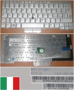 Clavier Qwerty Italien HP 2710 2710P V070130BK1 90.4R807.S0E 454696-071 Gris - Photo 1/1