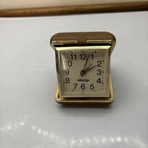 Westclox Pocket Windup Watch Folding Clamshell *Frame Is Loose* - Picture 1 of 15