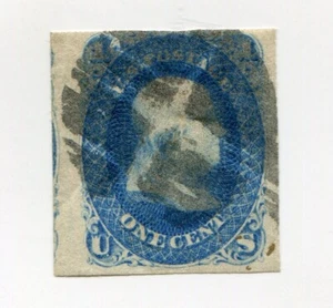 Scott 63 P3 1 c Franklin cat $60.- used - Picture 1 of 2