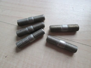 Lot of (5) Mopar 6500498 Bolt Stud for 1984-1995 Chrysler Dodge #M270BR - Picture 1 of 4