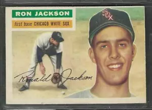 1956 TOPPS # 186 RONJACKSON WHITE SOX GB EX/NM O/C - Picture 1 of 2