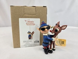 Jim Shore ORNAMENT ELF RUDOLPH RED-NOSED REINDEER TRADITIONS Christmas 4053075 - Picture 1 of 10