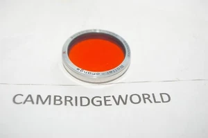 Rolleiflex Rollei BAY I B30 ORANGE Filter for Rolleiflex & YASHICA Cameras - Picture 1 of 1