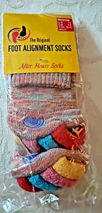 NEW Happy Feet Original Foot Alignment Socks Medium Women 7-9 Men 5-8 Unisex - Picture 1 of 2