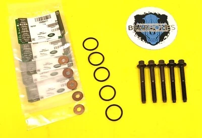 TD5 OEM Fuel Injector Seals O Rings & Bolts Land Rover Defender Discovery 2 - Image 1 of 4