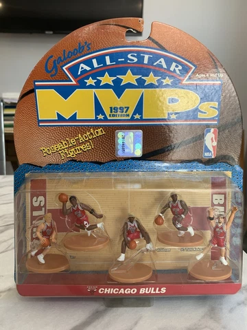 New in Box Galoob's All-Star Chicago Bulls MVP's 1997 Edition, Action Figures Cover
