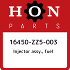 16450-ZZ5-003 Honda Injector assy., fuel 16450ZZ5003, New Genuine OEM Part