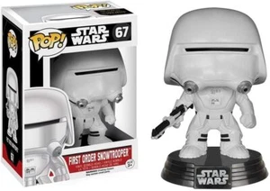 Star Wars Episode Vii - Pop Funko Vinyl Figure 67 First Order Snowtrooper 10 cm - Picture 1 of 2