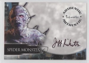 2003 Inkworks Angel Season 4 Auto Jeff Ricketts as Spider Monster #A33 Auto 0j7i