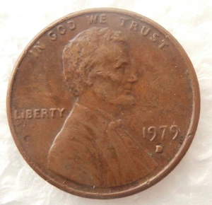 1979-D Penny commemorativo errore "F.M.M." #1 - Foto 1 di 5