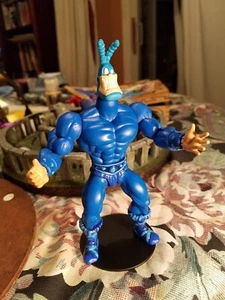 The Tick-Man MOTU Origins Custom 6" Action Figure 'Tickor' with Black Stand - Bild 1 von 3