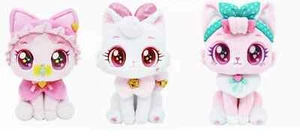 WishCat Doll Plush 10" Iemeow Sweetiemeow Bebemeow Wish Cat Korean Toy - Picture 1 of 17