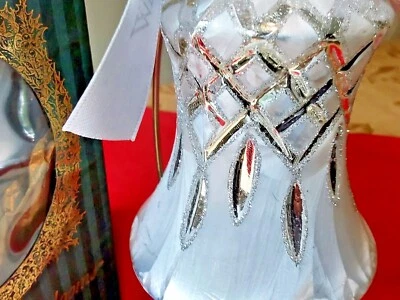 Caixa de enfeite Waterford Lismore Ice Bell coleção nostálgica Natal atômico - Imagem 1 de 3