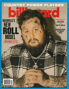 BILLBOARD magazine JUNE 2023 JELLY ROLL USA Newsstand Edition No Label MINT - Picture 1 of 2
