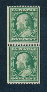 Drbobstamps US Scott #348 par de estampillas montadas como nuevas gato $225 - Imagen 1 de 2