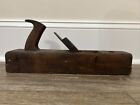 16” Scioto Works Antique Wooden Jack Plane Single Ohio Tool Blade
