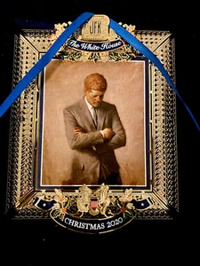Official 2020 White House Historical Association Christmas Ornament JFK NIB - Picture 1 of 6