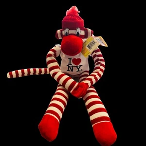 sock monkey i love new york 15 Zoll Neu mit Etikett - Bild 1 von 7