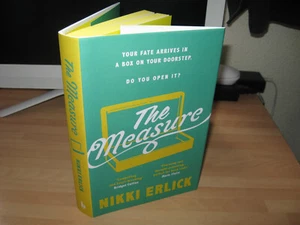 Nikki Erlick The Measure Signed Numbered 1st x/250 debut dystopian sprayed edges - Picture 1 of 8
