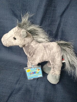 Ganz Webkinz Grey Arabian Horse HM098 Stuffed Animal Plush With Sealed Code - Image 1 of 4