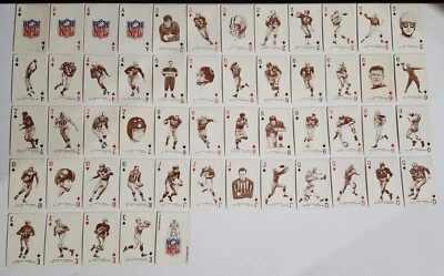 (2) 1963 Stancraft Playing Cards 54 Card Complete Sets Red Back Version HOF - Image 1 of 4