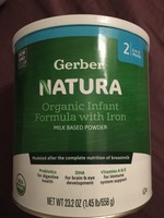 gerber natura organic formula