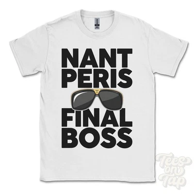 CAMISETA NANT PERIS FINAL BOSS Divertida Regalo Navidad Gwynedd llanberis gales ibiza - Imagen 1 de 2