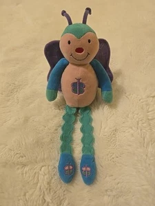 Rare Vintage St Michael Plush Butterfly Soft Lovey Stuffed Toy Marks & Spencer - Picture 1 of 8