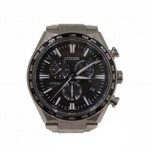 Citizen Attesa E660-007C801 Radio Solar Eco-Drive Watch Wristwatch Free Shipping - Picture 1 of 9