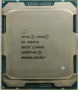 Intel Xeon E5-2683 V4 LGA 2011-3 Server CPU Processor SR2JT 2.10GHz 16C 120W - Picture 1 of 2