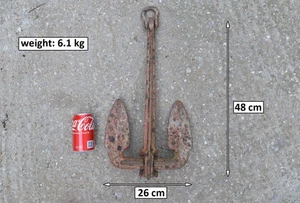 Bootsanker Yacht Vintage Maritim Display 48 cm / 6,1 kg - PORTOFREI - Bild 1 von 7