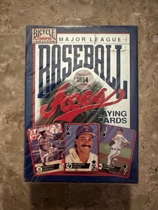 1994 Baseball Aces Playing Cards (Bicycle) - Factory Sealed - Picture 1 of 7