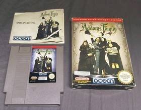 The Addams Family NES | Box + manual - CIB