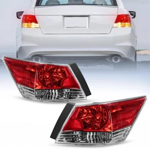 Nilight Taillight Assembly for 2008-2012 Honda Accord Tail Lights w/Bulbs - Picture 1 of 9
