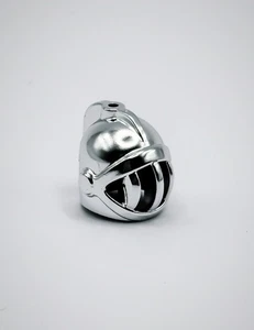 Lego Chrome Silver Helmet Fixed Grille Headgear Knight Castle New!! - Picture 1 of 2