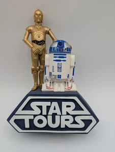 Disney Star Wars Star Tours C-3PO & R2-D2 Coin Bank Disney Parks 9,5 cm - Bild 1 von 17