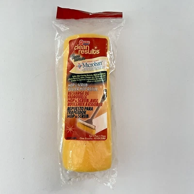 Quickie Clean Results Refill Microban Roller Sponge Mop 0582CRMB, Type M.. - Image 1 of 4