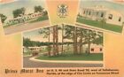 1940s Florida Tallahassee Prince Murat Inn roadside MWM linen Postcard 22-11400