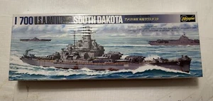 Hasegawa USA Battleship South Dakota WLS 1/700 Model Kit, Open Box, Sealed Parts - Bild 1 von 14