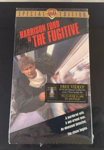 2001 1993 HARRISON FORD THE FUGITIVE WARNER BROTHERS SPECIAL EDITION SEALED VHS - Picture 1 of 3