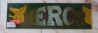 original  MERCS CAPCOM 23 3/4- 7 1/2 '' arcade game sign marquee CHECK PICTURE 